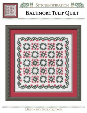 BQ-7301: Baltimore Tulip Quilt