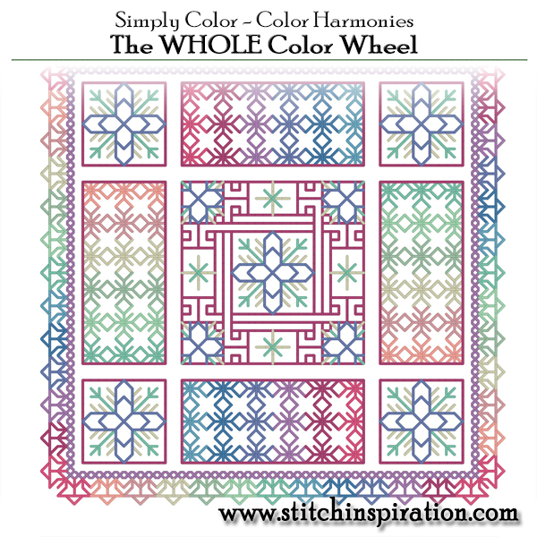 Color Harmonies - Whole Color Wheel